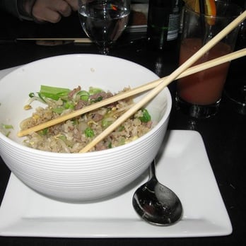 Shrine Restaurant - Wok Fried Rice with American Wagyu Beef - Lounges Near Me - Ledyard, Connecticut