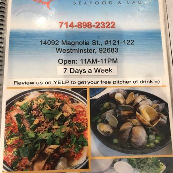 Bien Hen Restaurant - Write a review get a free pitcher of juice! - Seafood Near Me - Westminster, California Bien Hen Restaurant - Write a review get a free pitcher of juice! - Seafood Near Me - Westminster, California