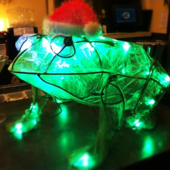Resto Gare Bistro - Christmas Frog in French Bistro...made me smile - French Near Me - Winnipeg, Manitoba Resto Gare Bistro - Christmas Frog in French Bistro...made me smile - French Near Me - Winnipeg, Manitoba