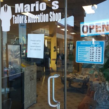 Mario’s Tailor and Alteration Shop - Just in case the door is locked or if no one is in the front, call him. Might be working in the back. - Sewing & Alterations Near Me - Lafayette, Louisiana