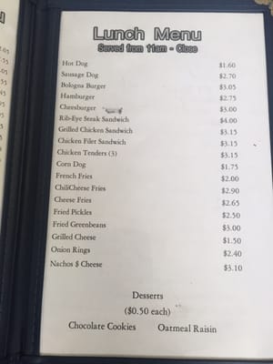 Menu photo 2 Ski Burger White Lake, NC Menu photo 2 Ski Burger White Lake, NC