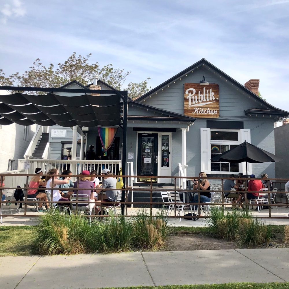 Publik Kitchen - Outside (Dog friendly!) - Breakfast & Brunch Near Me - Salt Lake City, Utah Publik Kitchen - Outside (Dog friendly!) - Breakfast & Brunch Near Me - Salt Lake City, Utah