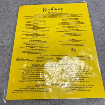 The Blue Berry Cafe - Menu - Waffles Near Me - Bellbrook, Ohio The Blue Berry Cafe - Menu - Waffles Near Me - Bellbrook, Ohio