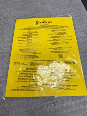 Menu photo 2 The Blue Berry Cafe Bellbrook, OH Menu photo 2 The Blue Berry Cafe Bellbrook, OH