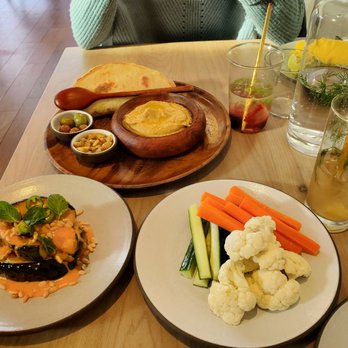 Cardamom - Roasted acorn squash was just okay but the babaganous was excellent. - Mediterranean Near Me - Minneapolis, Minnesota