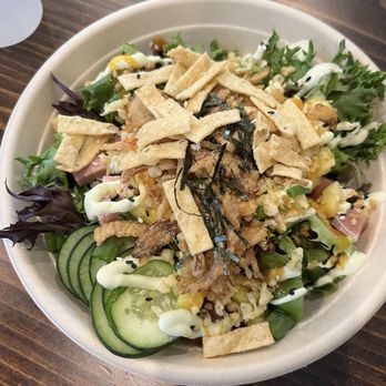 Island Fin Poke - Poke bowl on spring mix - Poke Near Me - Farragut, Tennessee Island Fin Poke - Poke bowl on spring mix - Poke Near Me - Farragut, Tennessee