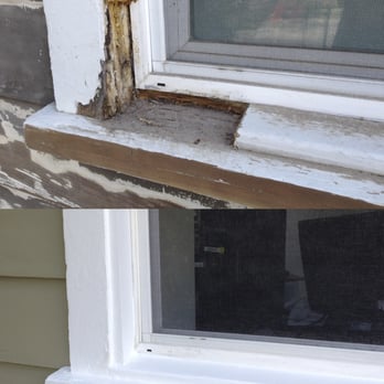 Quality House Painting - Before and After - They fixed a section of our window that had been rotted out. This is above and beyond for me! - Painters Near Me Quality House Painting - Before and After - They fixed a section of our window that had been rotted out. This is above and beyond for me! - Painters Near Me
