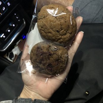 Courtney's Cookies - Raspberry chocolate chip cookie and lavender cookie - Vegan Near Me