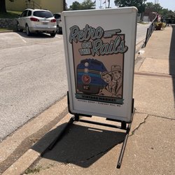 Retro On The Rails - Signage