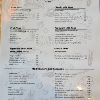 Gathers Tea Bar - Menu - Bubble Tea Near Me - Chicago, Illinois Gathers Tea Bar - Menu - Bubble Tea Near Me - Chicago, Illinois