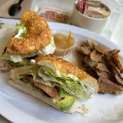 Bagel Me! - Bagel Me Club Sandwich