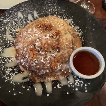 Catch NYC - Cinnamon Roll Pancakes | 1/29/2023 - Asian Fusion Near Me - New York, New York
