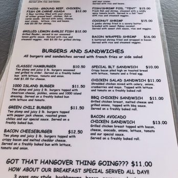 Wrecked at The Reef - Menu back - Sports Bars Near Me - Puerto Peñasco, SON Wrecked at The Reef - Menu back - Sports Bars Near Me - Puerto Peñasco, SON