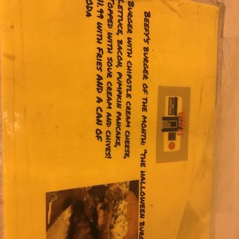 Beefy's - Description of Halloween Burger - Diners Near Me - Reno, Nevada Beefy's - Description of Halloween Burger - Diners Near Me - Reno, Nevada