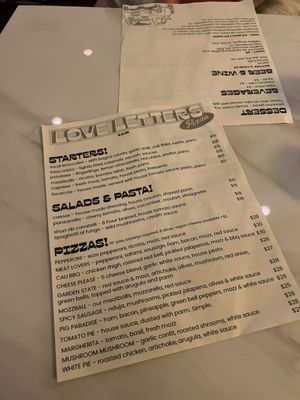 Menu photo 3 Love Letters Pizza San Diego, CA Menu photo 3 Love Letters Pizza San Diego, CA