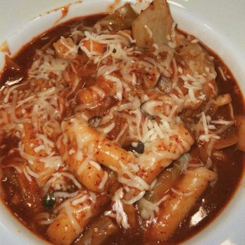 Mama Hen House - Spicy Rice Cake with Mozzarella Cheese - Korean Near Me - Teaneck, New Jersey