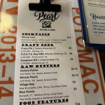 Casa Pearl - Seafood Near Me - Williamsburg, Virginia