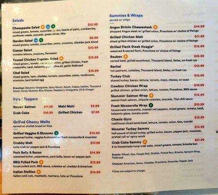 Menu photo 1 Chesapeake Grille & Deli Dunkirk, MD