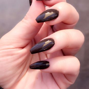 The Nails Bar - Regular polish coffin acrylics - Nail Salons Near Me - El Paso, Texas The Nails Bar - Regular polish coffin acrylics - Nail Salons Near Me - El Paso, Texas