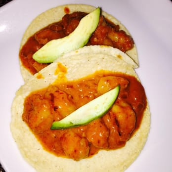Mercadito - Only pic I took from the night. I was too hungry, haha. Shrimp tacos. - Mexican Near Me - Chicago, Illinois Mercadito - Only pic I took from the night. I was too hungry, haha. Shrimp tacos. - Mexican Near Me - Chicago, Illinois