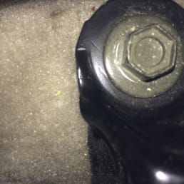 Tampered with the bolts to the front seats when they have no business in messing with the seats for rust work. Tampered with the bolts to the front seats when they have no business in messing with the seats for rust work.