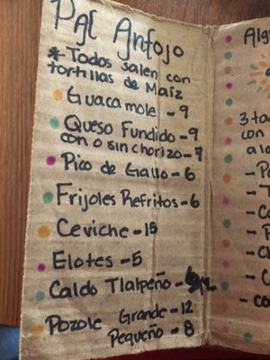 Menu photo 5 El Axolote San Juan, PR Menu photo 5 El Axolote San Juan, PR