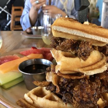 Biergarden Encinitas - FRIED CHICKEN & WAFFLES - New American Near Me - Encinitas, California Biergarden Encinitas - FRIED CHICKEN & WAFFLES - New American Near Me - Encinitas, California