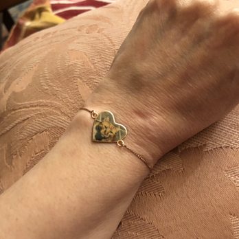 PicturesOnGold - Bracelet I was sent-  it looks bigger in the pic than in reality. You have to look at it up close to see his face. - Jewelry Near Me - Linden, New York