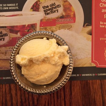 The Old Spaghetti Factory - Vanilla ice cream - Italian Near Me - Phoenix, Arizona The Old Spaghetti Factory - Vanilla ice cream - Italian Near Me - Phoenix, Arizona
