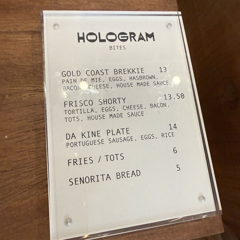 Hologram - instagram: @jlr.eats - Coffee & Tea Near Me - San Francisco, California Hologram - instagram: @jlr.eats - Coffee & Tea Near Me - San Francisco, California