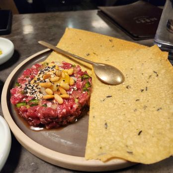 Meet Korean BBQ - Steak tartare (yukhoe) - Barbeque Near Me - Seattle, Washington Meet Korean BBQ - Steak tartare (yukhoe) - Barbeque Near Me - Seattle, Washington