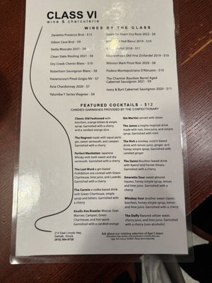 Menu photo 2 Class VI Wine & Charcuterie DeKalb, IL