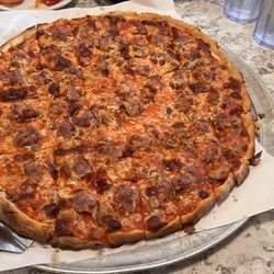 Sammy's Pizza & Restaurant - West Duluth - Sausage Mushroom Pizza