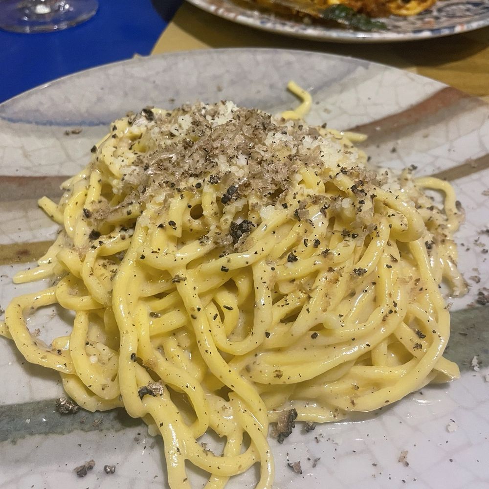 Cacio de Pepe with truffle