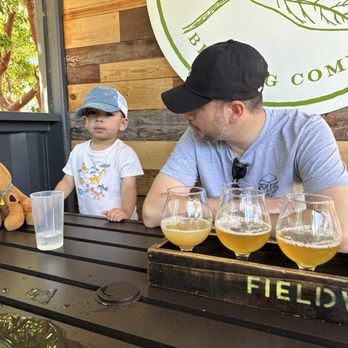 Fieldwork Brewing Company - My kid was stoked he could see the CalTrain from there - Beer Bar Near Me - San Mateo, California