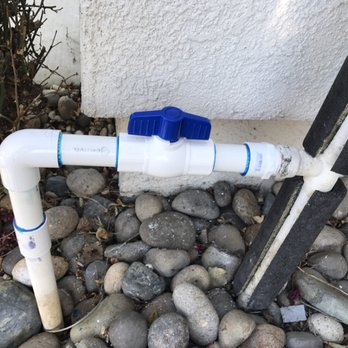Garcia Irrigation - Mainline repair with new shut-off valve for better control and reliability. PVC - Irrigation Near Me Garcia Irrigation - Mainline repair with new shut-off valve for better control and reliability. PVC - Irrigation Near Me
