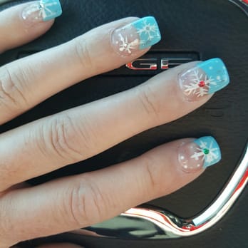 Saigon Vn Nails - Winter nail design. - Nail Salons Near Me - Hailey, Idaho
