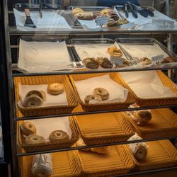 June's Thai Kitchen - Pastry case (after breakfast service ended for the day)