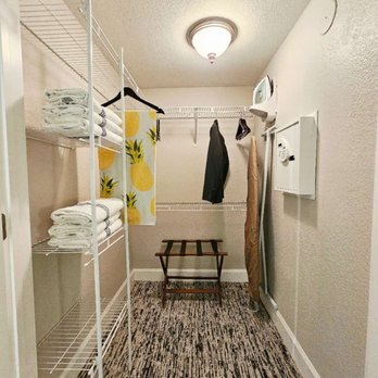 Monster Reservations Group - Super spacious walk in closet with everything you need. - Travel Services Near Me - Myrtle Beach, South Carolina Monster Reservations Group - Super spacious walk in closet with everything you need. - Travel Services Near Me - Myrtle Beach, South Carolina