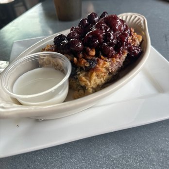 Baked On Maui - Baked oatmeal with extra berries - New American Near Me - Haiku, Hawaii