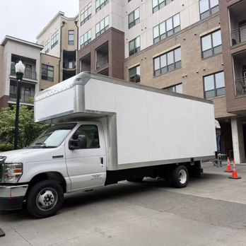 Overalls Moving - Our 17-ft box truck on-site, ready for a smooth and efficient move. Perfect for apartments and 1-2 bedroom homes. - Movers Near Me - Cary, North Carolina Overalls Moving - Our 17-ft box truck on-site, ready for a smooth and efficient move. Perfect for apartments and 1-2 bedroom homes. - Movers Near Me - Cary, North Carolina
