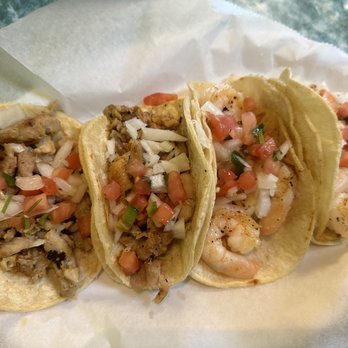 Vallarta Mexican Food - Chicken and Shrimp  TACO/SOFT TACO - Seafood Near Me - Lathrop, California