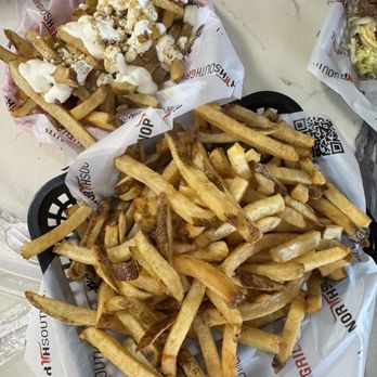 North South Grill - Large Fries and Greek Fries - Burgers Near Me - Pembroke Pines, Florida