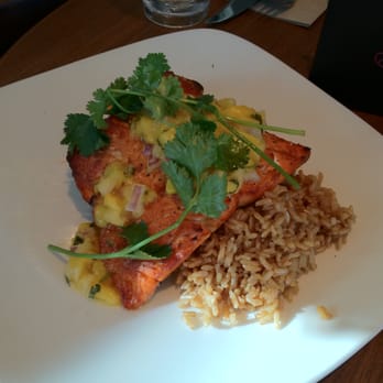 Earls Kitchen + Bar - Cedar plank salmon~ - Canadian (New) Near Me - Vancouver, British Columbia