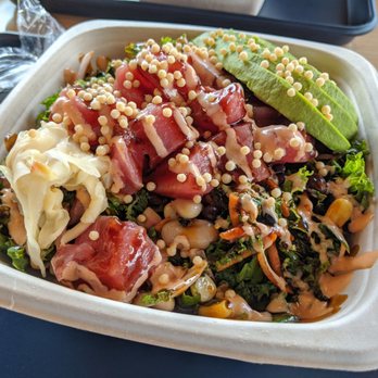 Bul Box - Malibu Poke with tuna - Salad Near Me - Morrisville, North Carolina