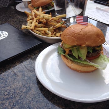 West End Tavern - The Tavern Burger w/ avocado & smoked cheddar cheese. $5 during happy hour - New American Near Me - Boulder, Colorado West End Tavern - The Tavern Burger w/ avocado & smoked cheddar cheese. $5 during happy hour - New American Near Me - Boulder, Colorado