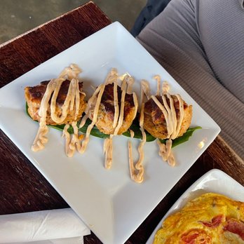 Teavolve - Mini Salmon Cakes - Coffee & Tea Near Me - Baltimore, Maryland