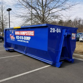 Nova Dumpsters - 20 yard dumpster - Dumpster Rental Near Me - Woodbridge, Virginia Nova Dumpsters - 20 yard dumpster - Dumpster Rental Near Me - Woodbridge, Virginia