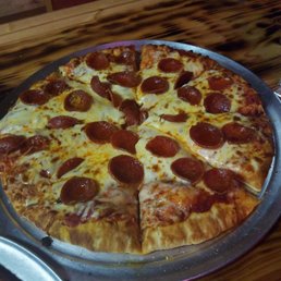 We asked for pepperoni on top. We asked for pepperoni on top.