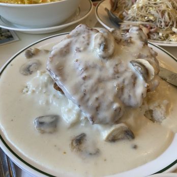 Litz Restaurant - Mushroom and cream pork chop - Singaporean Near Me - Monterey Park, California